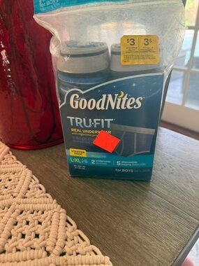 Tru-Fit Boys Overnight Underwear - Blue